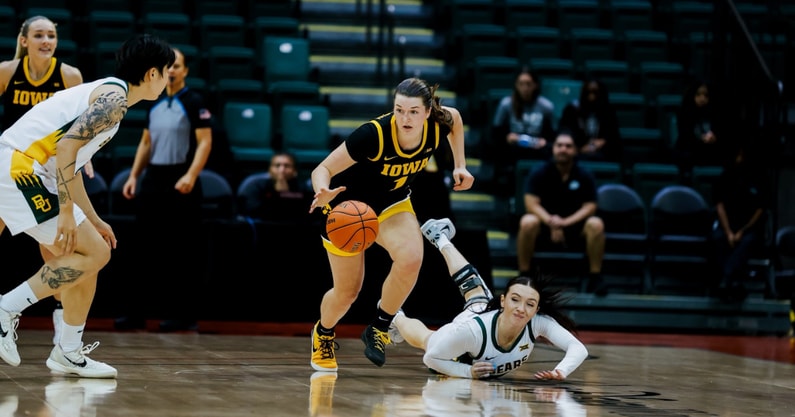 The Hawkeyes earned a big win over Baylor. (Photo by UI Athletics)