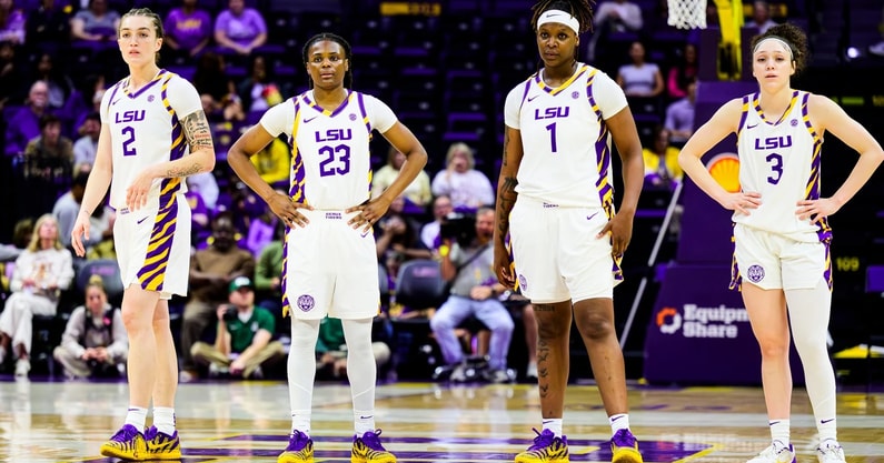 Amiya Joyner, Bella hines, Grace Knox, MiLaysia Fulwiley LSU