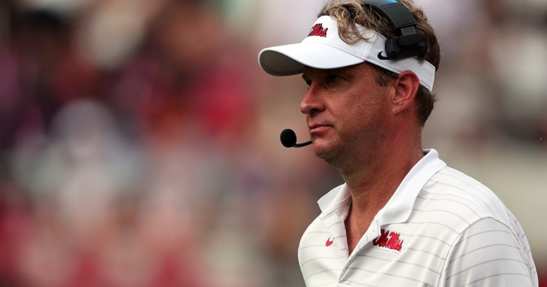 Lane Kiffin remains LSU's top target (Photo: Butch Dill-Imagn Images)