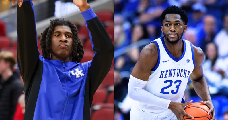Jayden Quaintance (left) and Mo Dioubate - Kentucky Sports Radio