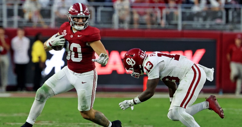 Alabama TE Josh Cuevas