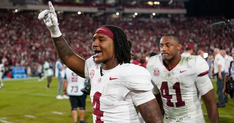 Alabama RB Daniel Hill