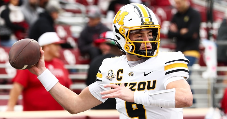 Missouri QB Beau Pribula