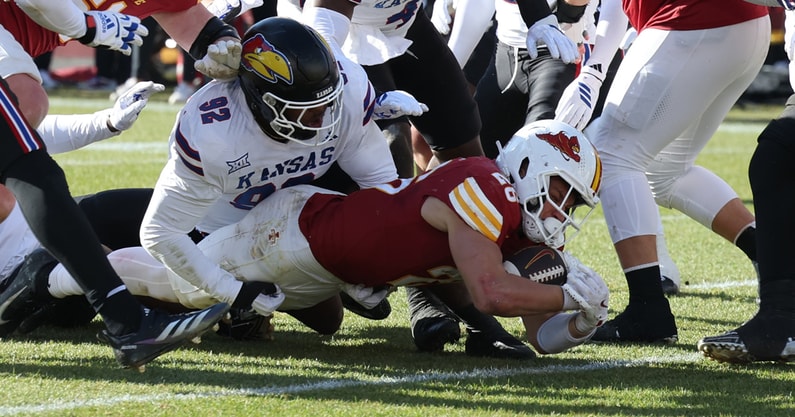 NCAA Football: Kansas at Iowa State