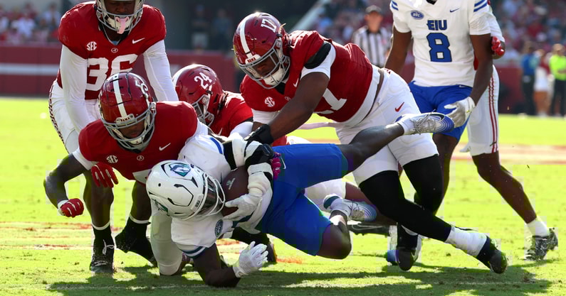 Alabama defense vs. EIU