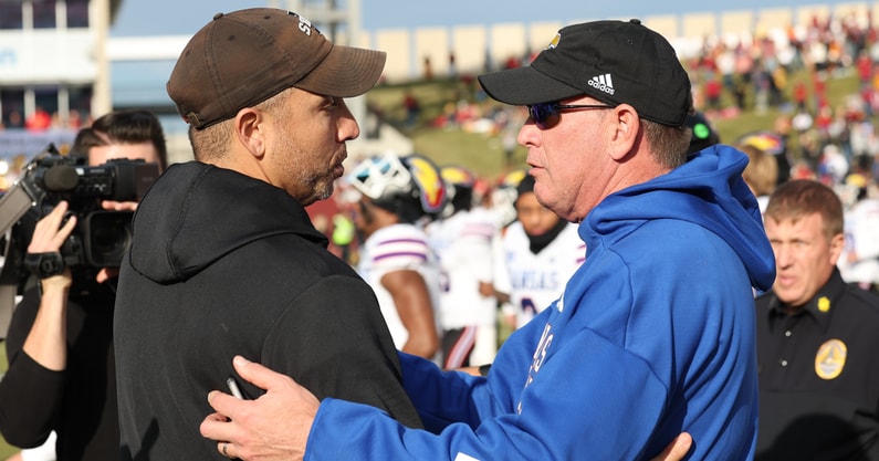 NCAA Football: Kansas at Iowa State