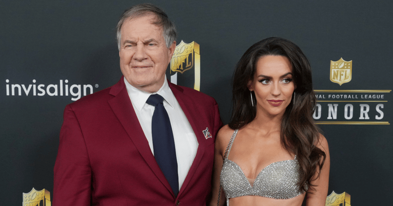 bill belichick jordon hudson (1)