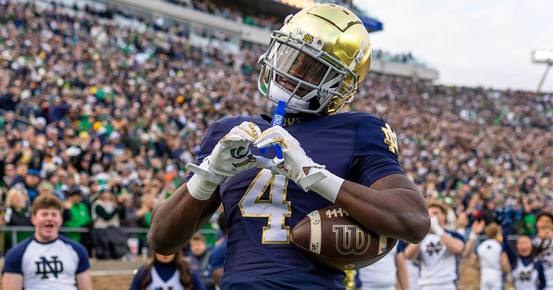 Notre Dame RB Jeremiyah Love vs. Syracuse