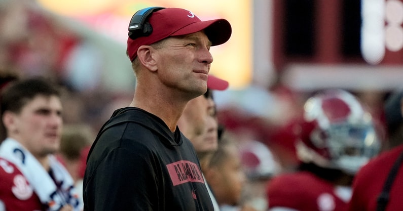 Alabama HC Kalen DeBoer