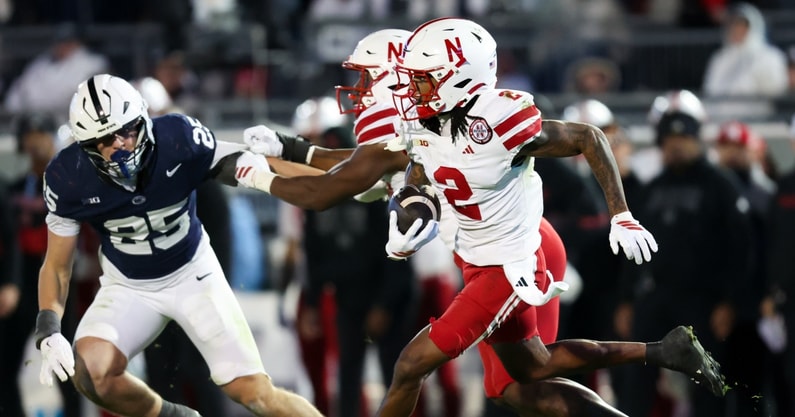 Jacory Barney Nebraska football