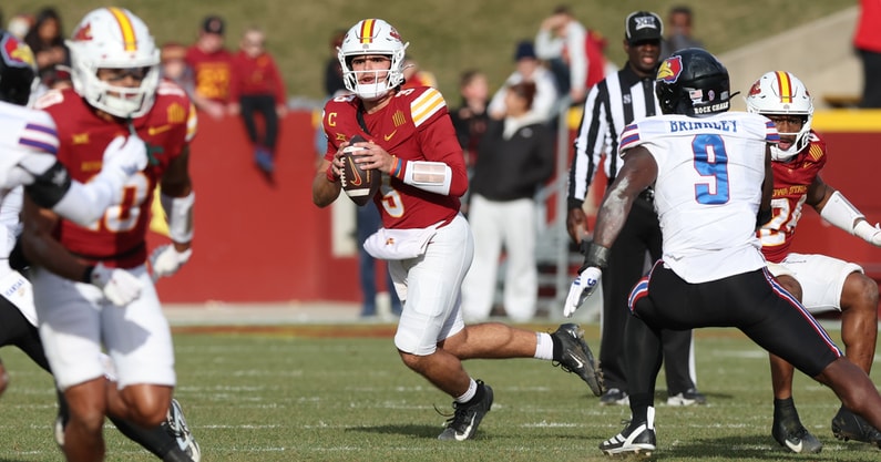 NCAA Football: Kansas at Iowa State