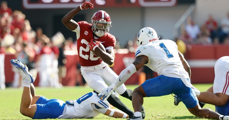 Alabama RB Kevin Riley