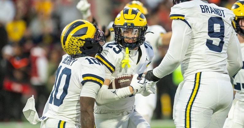 NCAA Football: Michigan at Maryland