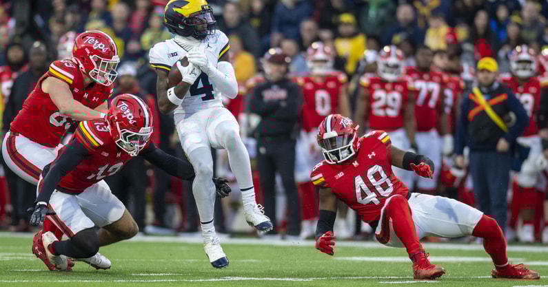 NCAA Football: Michigan at Maryland