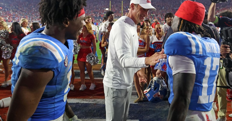 NCAA Football: Florida at Mississippi