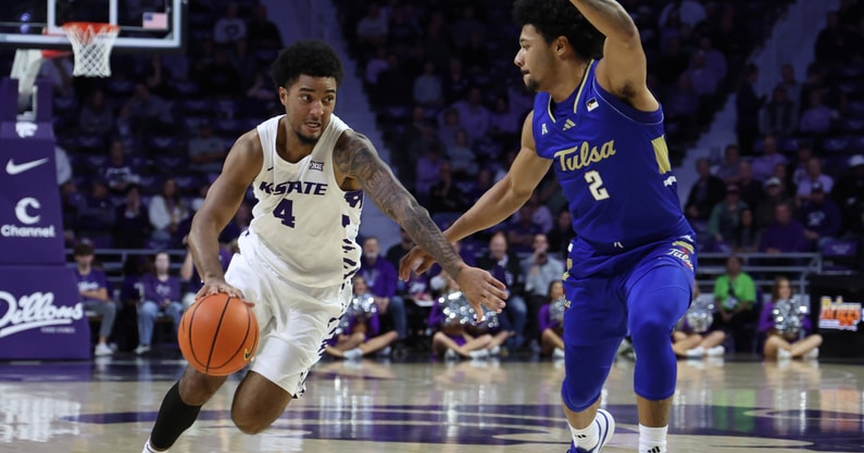 NCAA Basketball: Tulsa at Kansas State