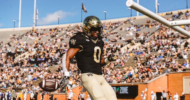 wake forest pff offense delaware