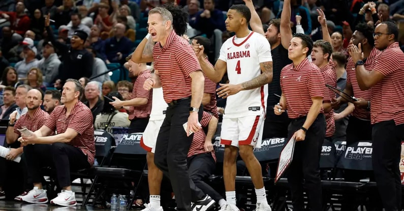 Alabama coach Nate Oats