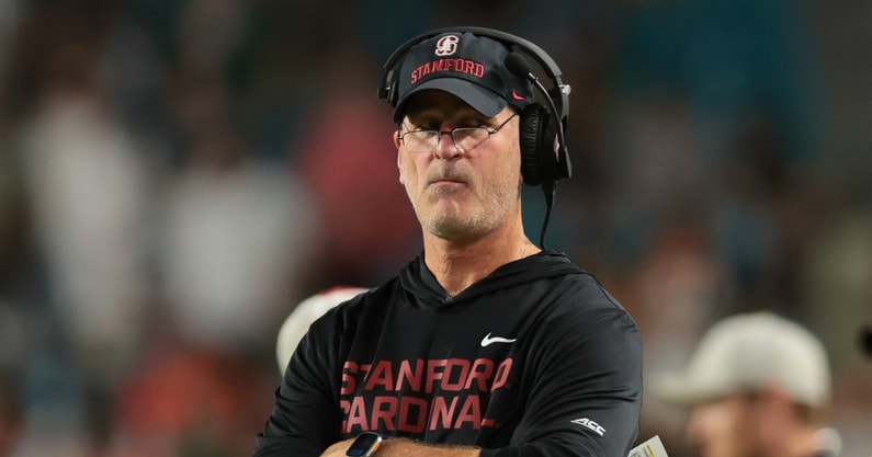 Stanford interim head coach Frank Reich Miami