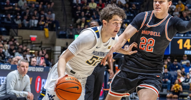 West Virginia's Treysen Eaglestaff