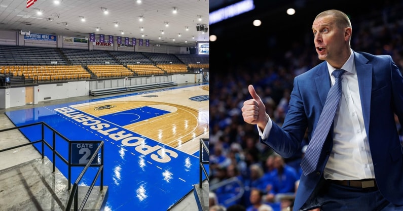 Left: (Owensboro Sportscenter)  Right: (Mandatory Credit: Jordan Prather-Imagn Images)