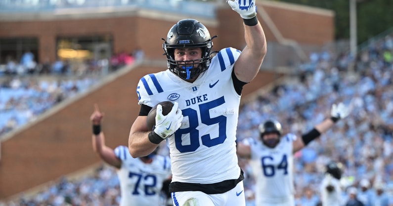 Duke offense PFF against UNC