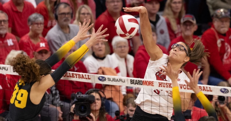 Rebekah Allick Nebraska volleyball