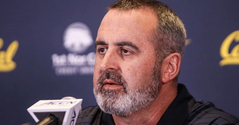 Cal interim head coach Nick Rolovich