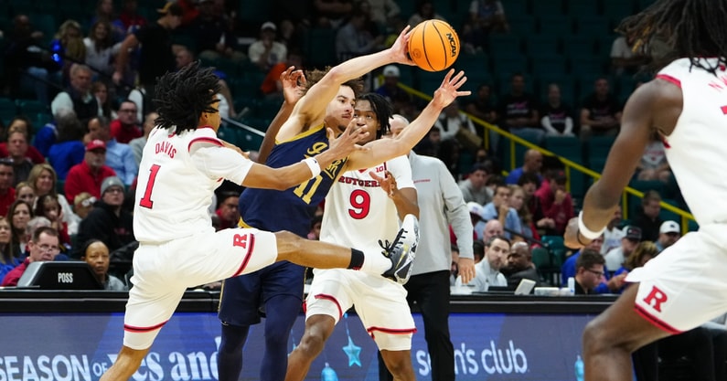 Notre Dame guard Braeden Shrewsberry Rutgers
