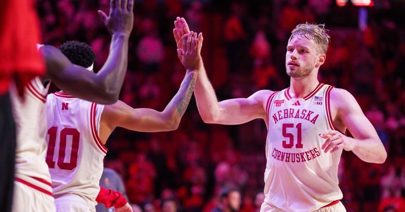 Rienk Mast Nebraska basketball