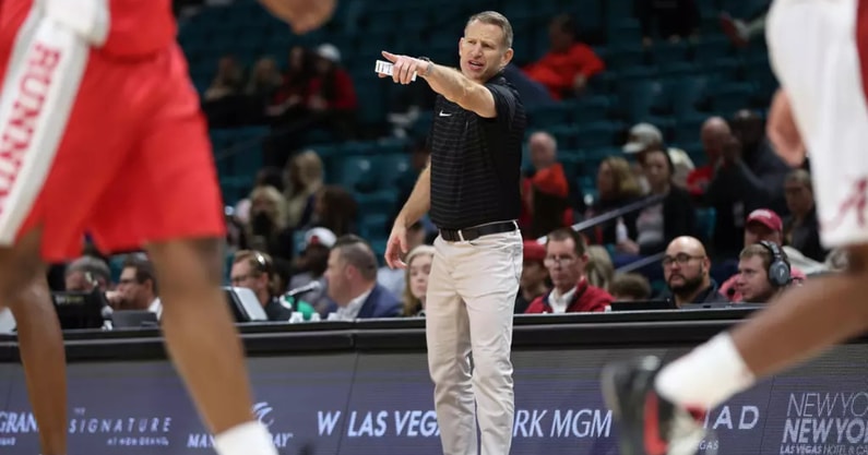 Alabama coach Nate Oats