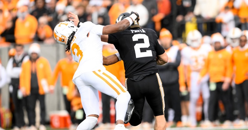 NCAA Football: Tennessee at Vanderbilt