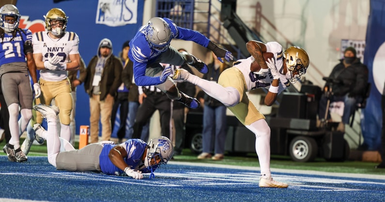 NCAA Football: Navy at Memphis