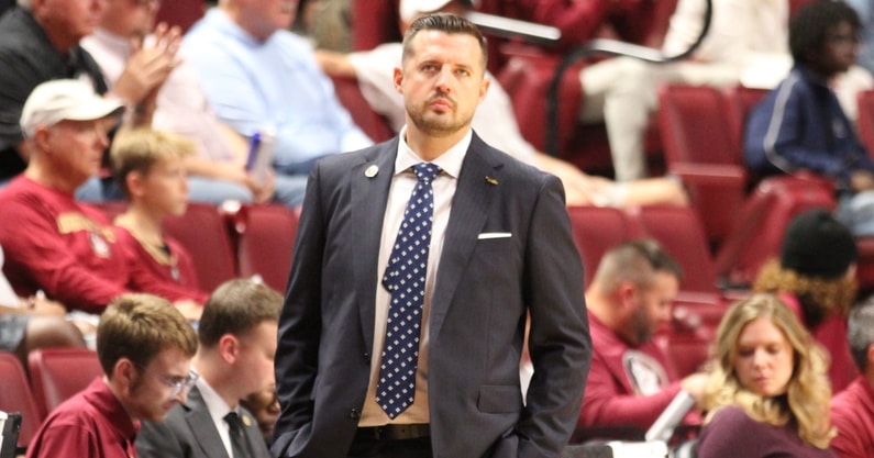 Florida State Head Coach Luke Loucks (Matt LaSerre/Warchant)