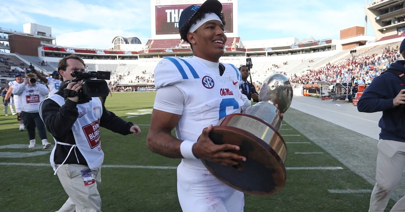 NCAA Football: Mississippi at Mississippi State