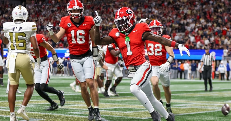 NCAA Football: Georgia at Georgia Tech