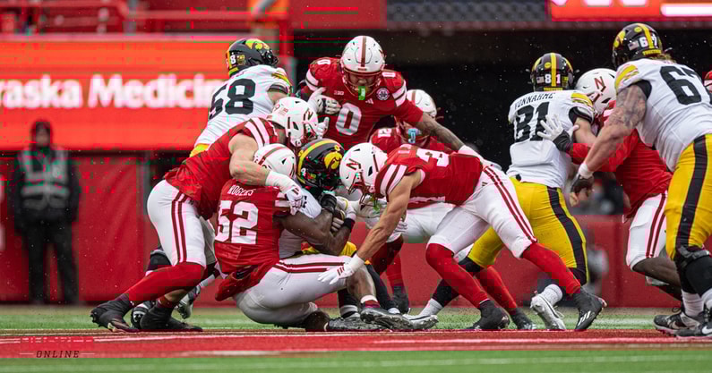 Nebraska defense Iowa football