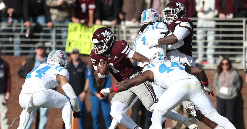 NCAA Football: Mississippi at Mississippi State