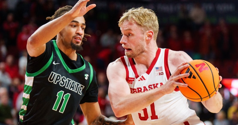 Rienk Mast Nebraska basketball