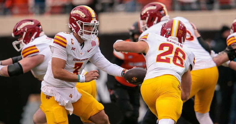 NCAA Football: Iowa State at Oklahoma State