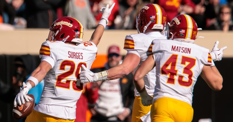 NCAA Football: Iowa State at Oklahoma State