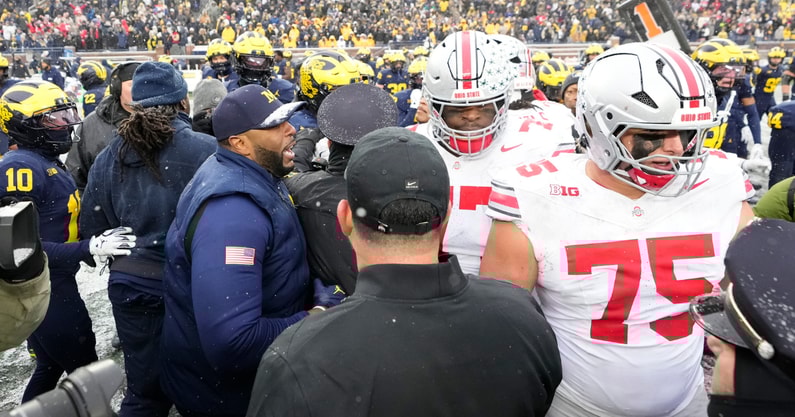 Sherrone Moore Michigan Ohio State