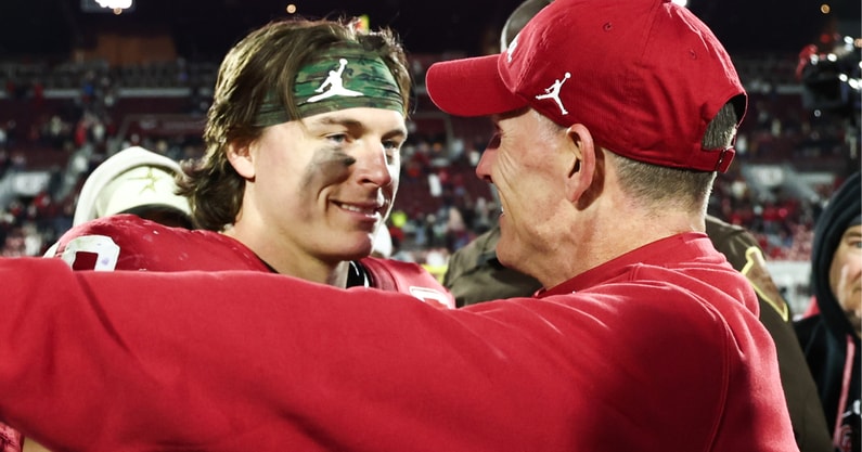 OU quarterback John Mateer