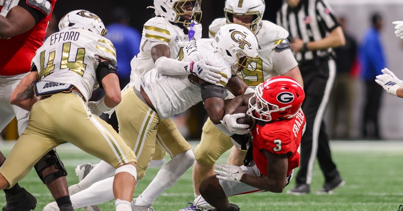 NCAA Football: Georgia at Georgia Tech