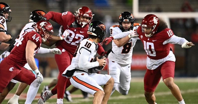 NCAA Football: Oregon State at Washington State