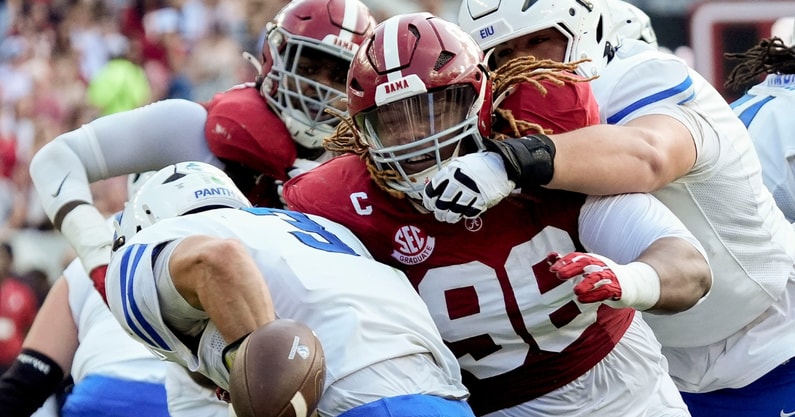 Alabama DL Tim Keenan