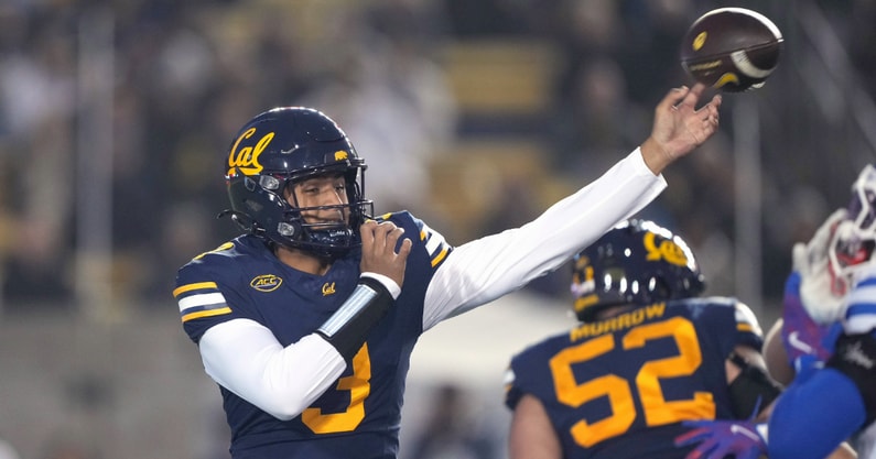 Cal quarterback Jaron-Keawe Sagapolutele