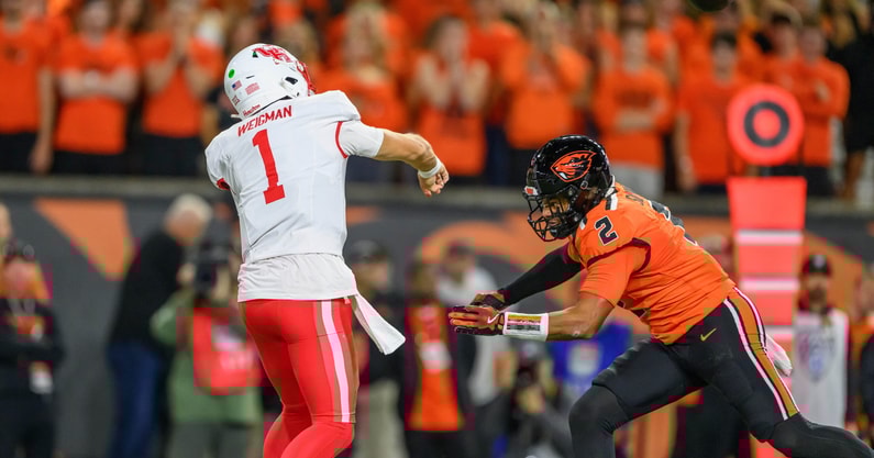 NCAA Football: Houston at Oregon State
