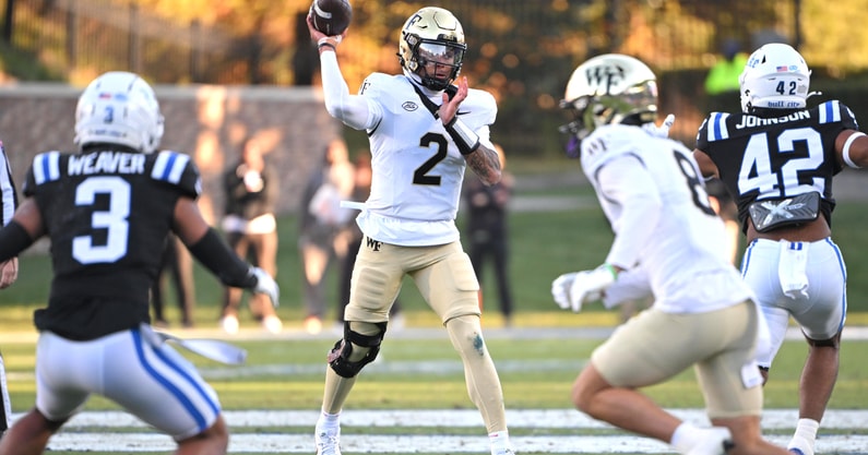 wake forest PFF offense duke