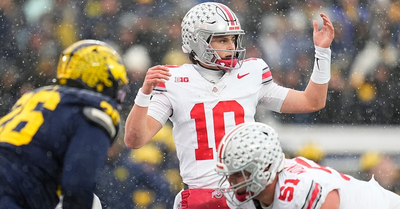 Ohio State QB Julian Sayin vs. Michigan